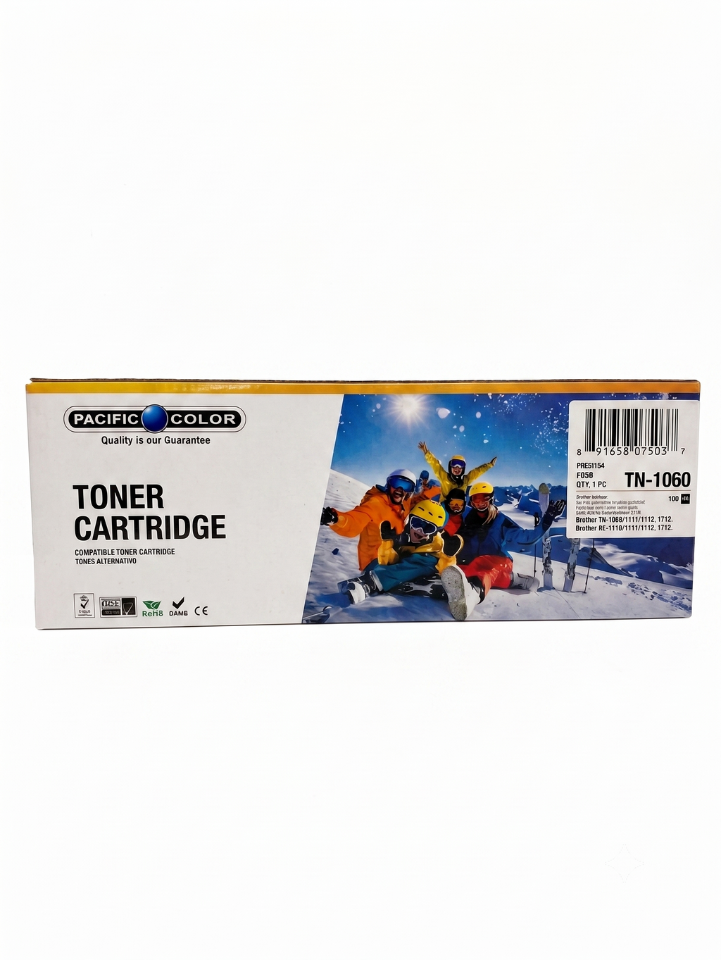 Toner Alternativo Para Brother TN-1060 1000p BK