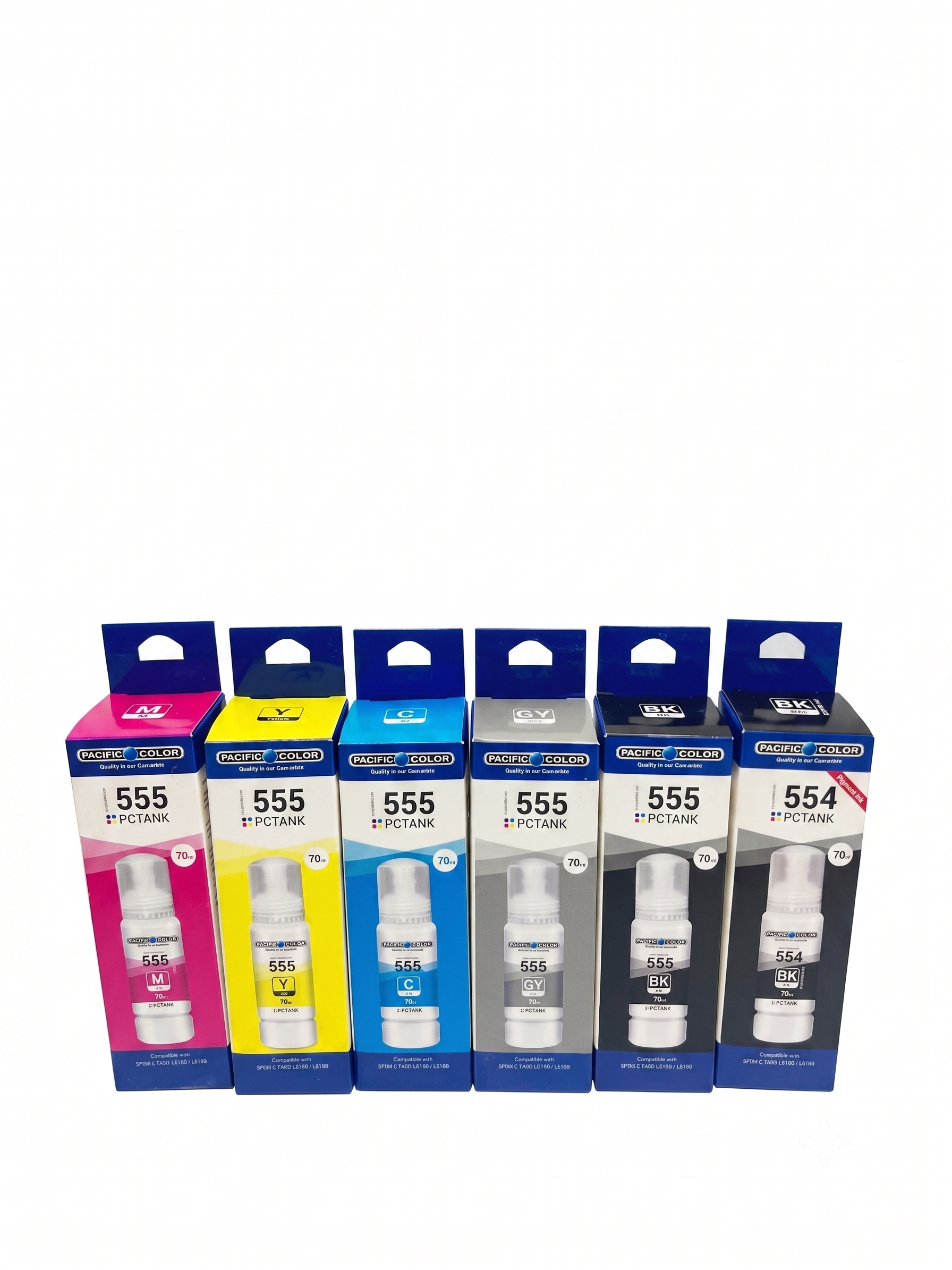 Pack X6 Tinta Alternativa para Epson L555