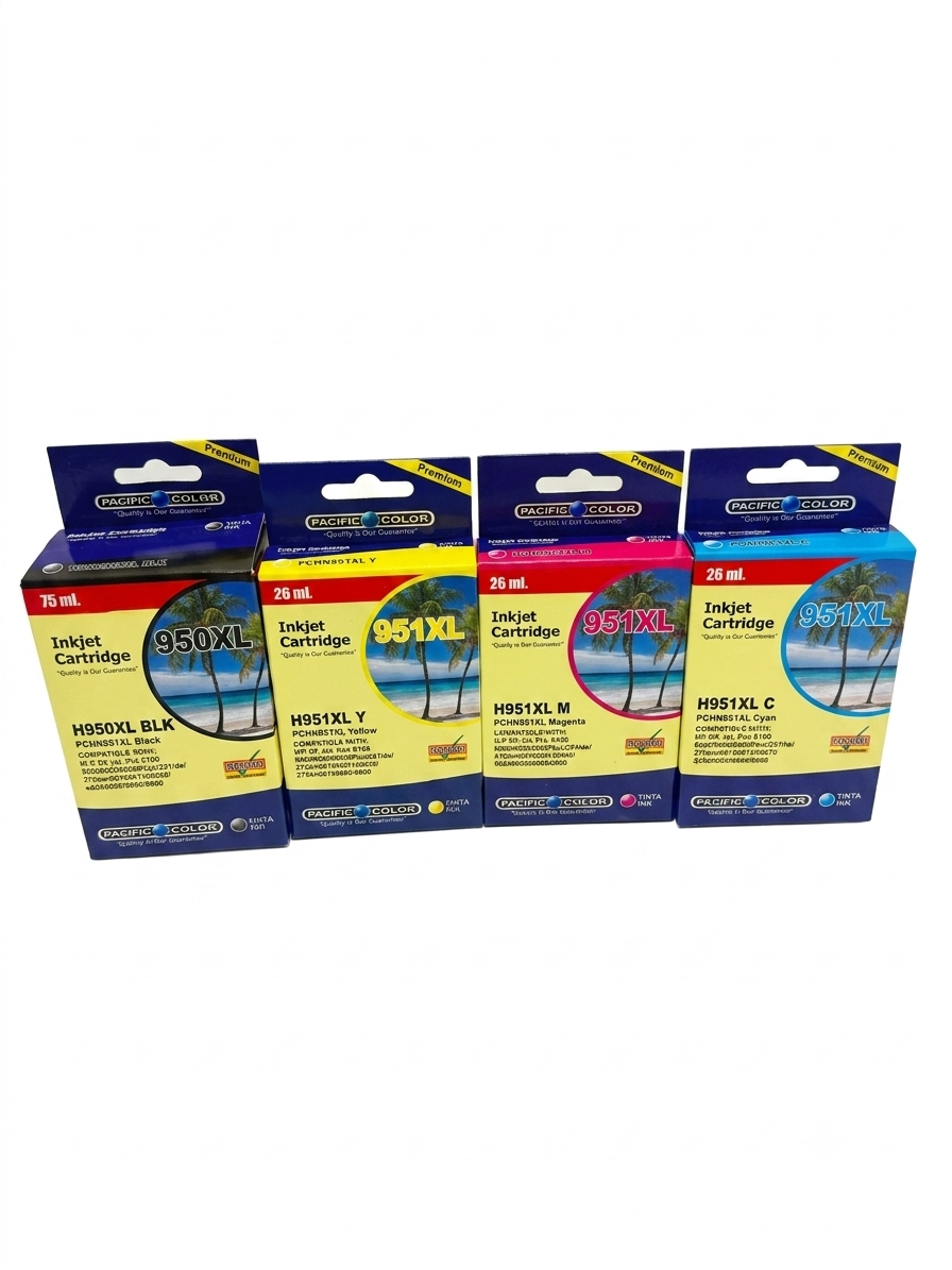 Pack De X4  Cartuchos Alternativos  para HP 951XL