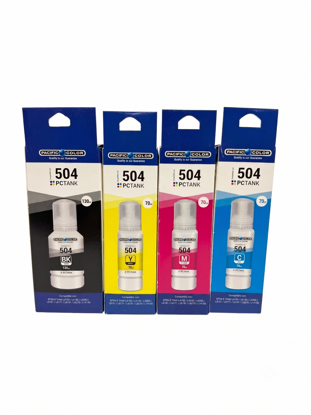 Pack X4 Tinta Epson 504 Premium