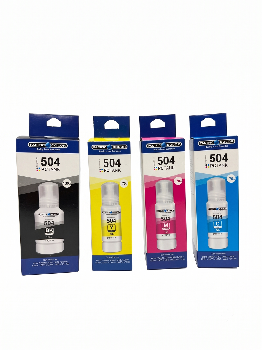 Pack X4 Tinta Epson 504 Premium