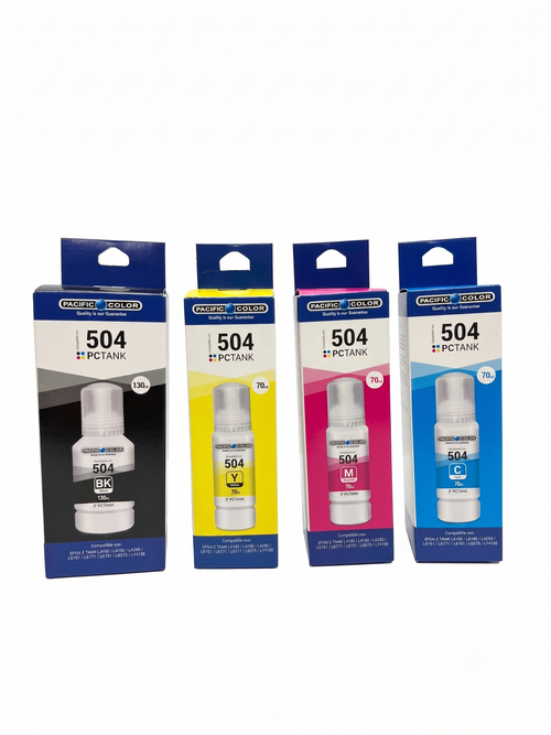 Pack X4 Tinta Epson 504 Premium