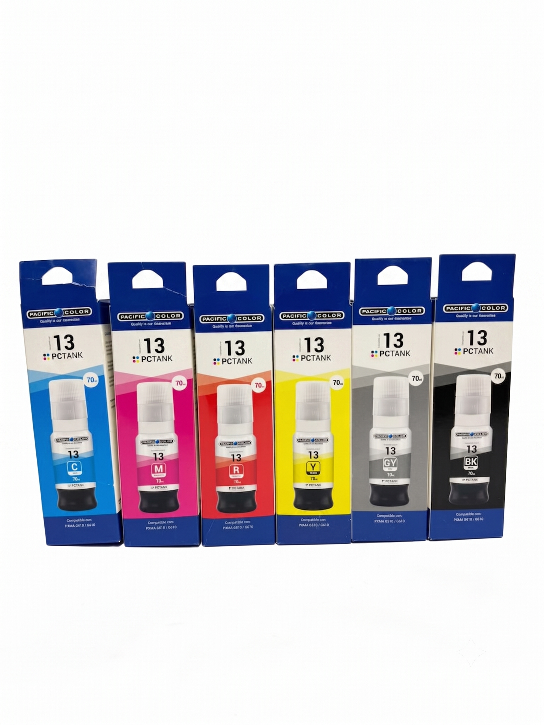 Pack x6 Tinta canon Gi13 Premium