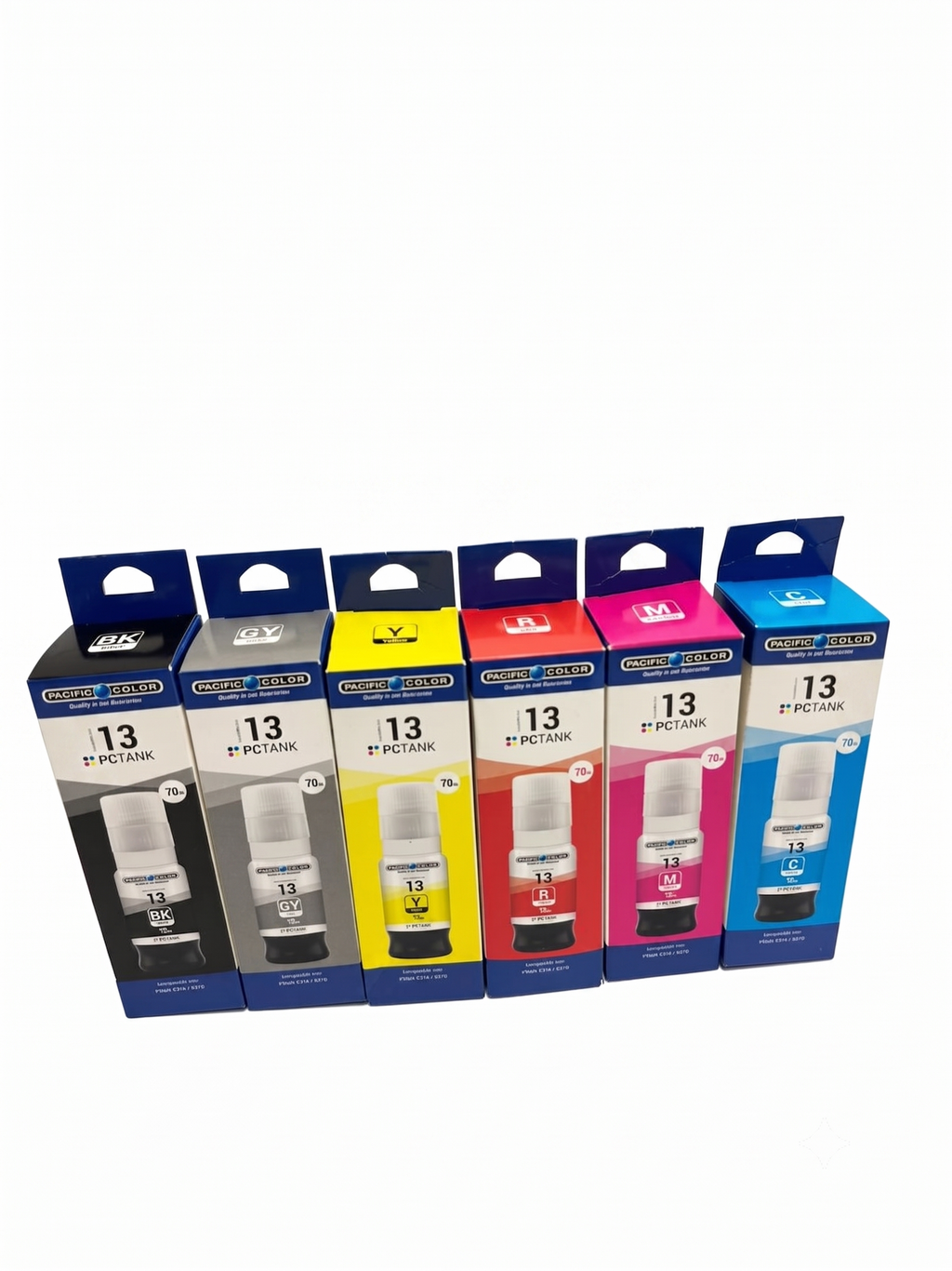 Pack x6 Tinta canon Gi13 Premium