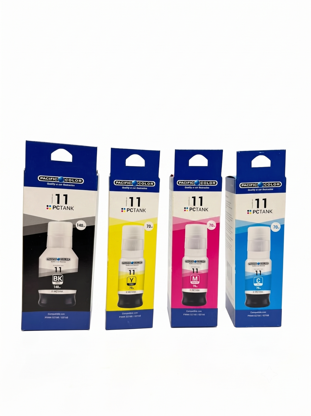 Pack x4 Tintas Alternativas Canon  Gi11  Premium