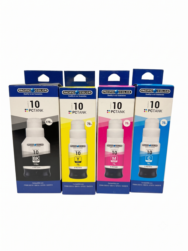 Pack 4 Tintas Canon GI-10 Premium