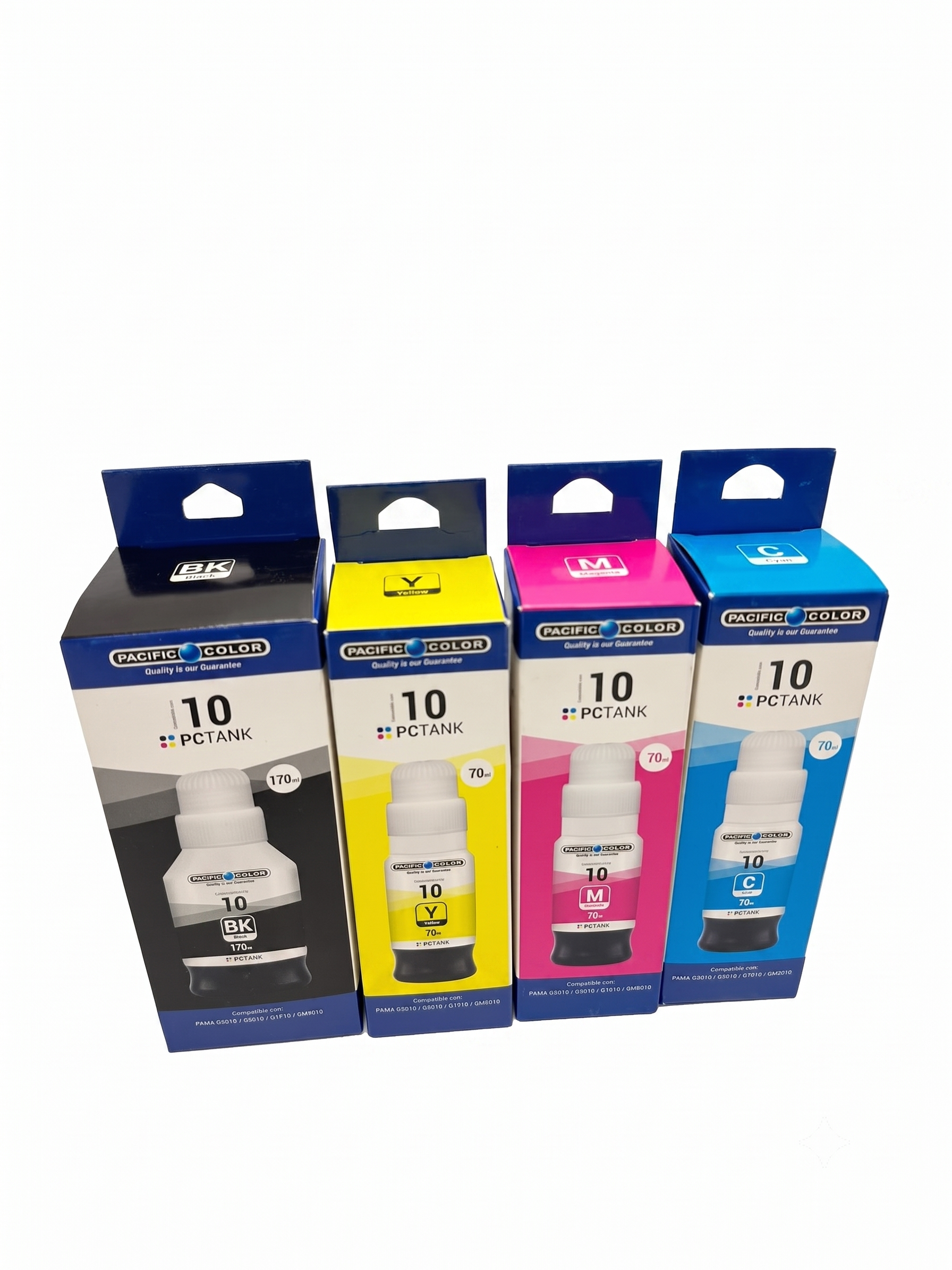 Pack 4 Tintas Canon GI-10 Premium