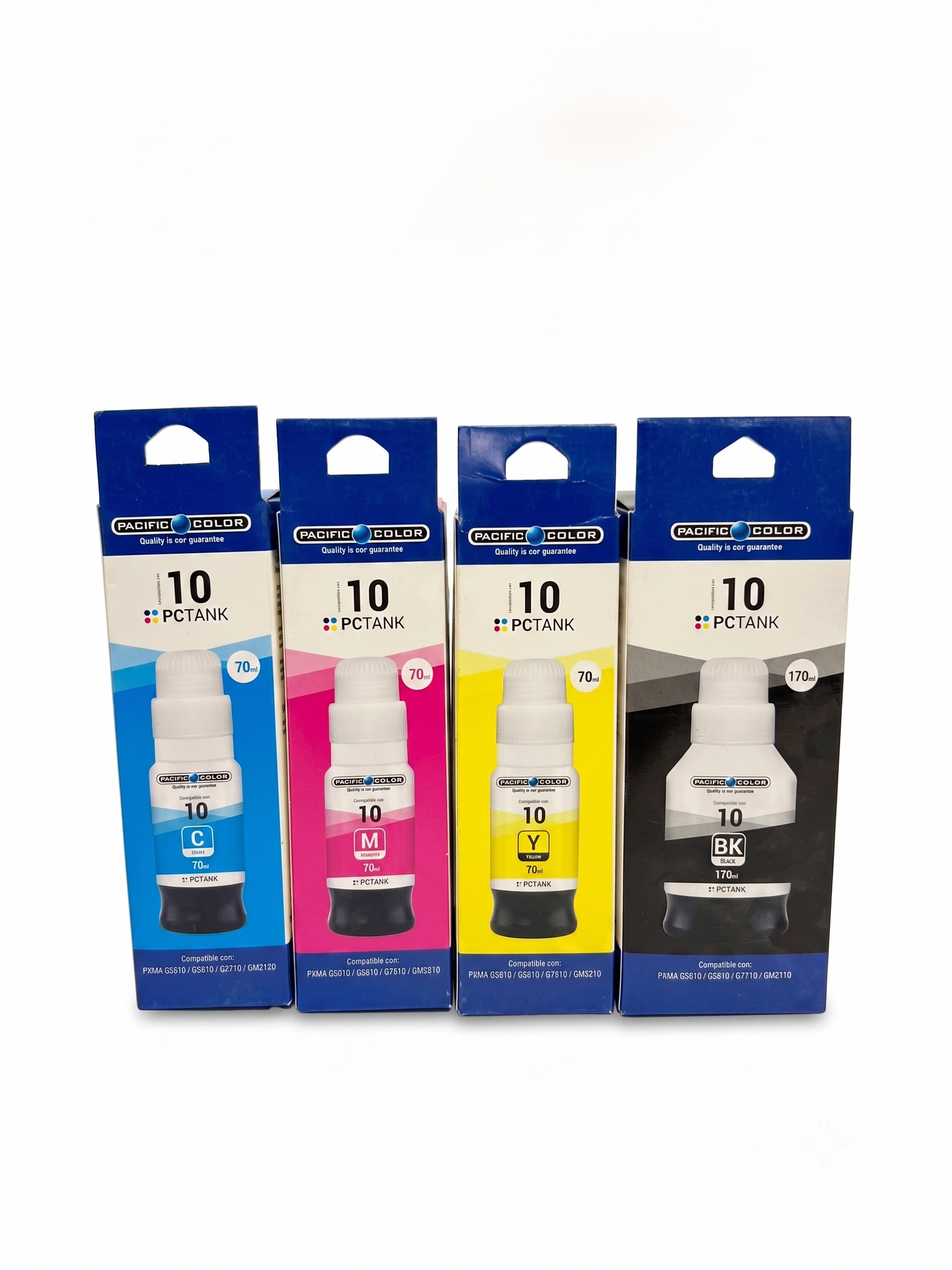 Pack 4 Tintas Canon GI-10 Premium