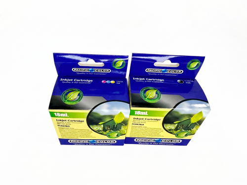 Pack x2 Cartuchos Alternativos HP 667XL TRICOLOR Y BK  36ML