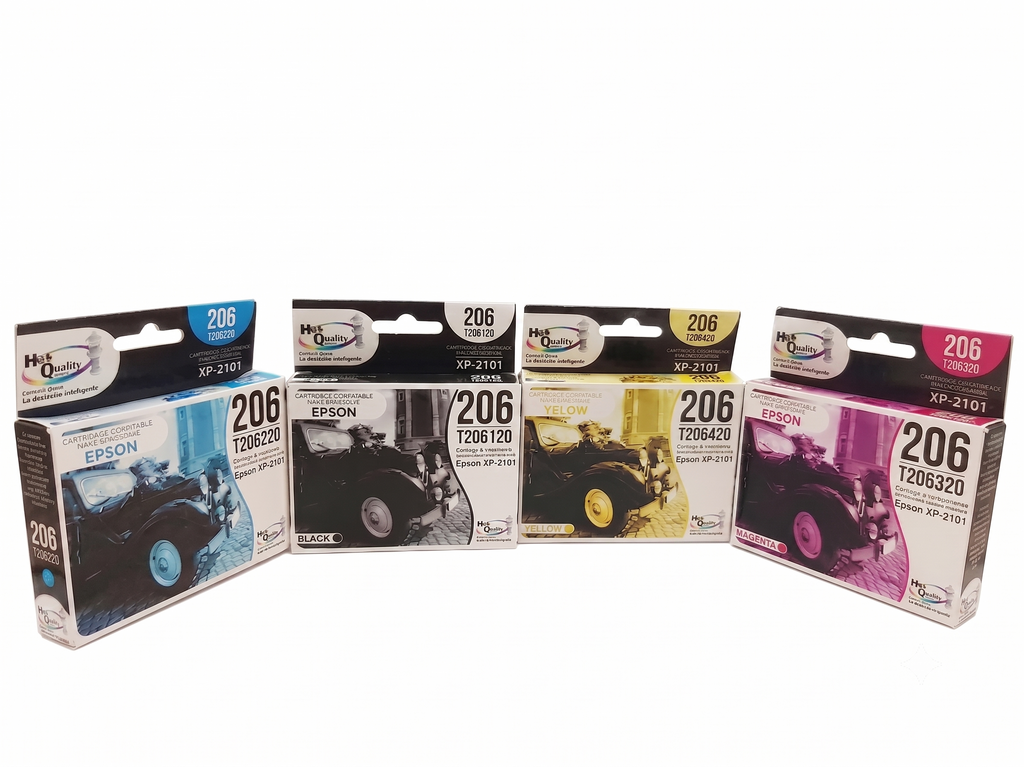 Cartuchos Alternativos 206/207 Para impresora Epson Xp-2101
