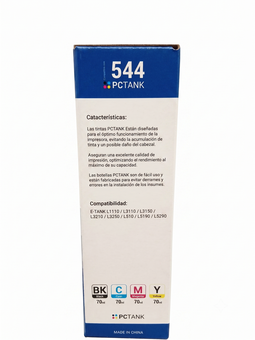 Tintas Alternativas T544 Para modelos L3210-L3250-L1250 -L5190