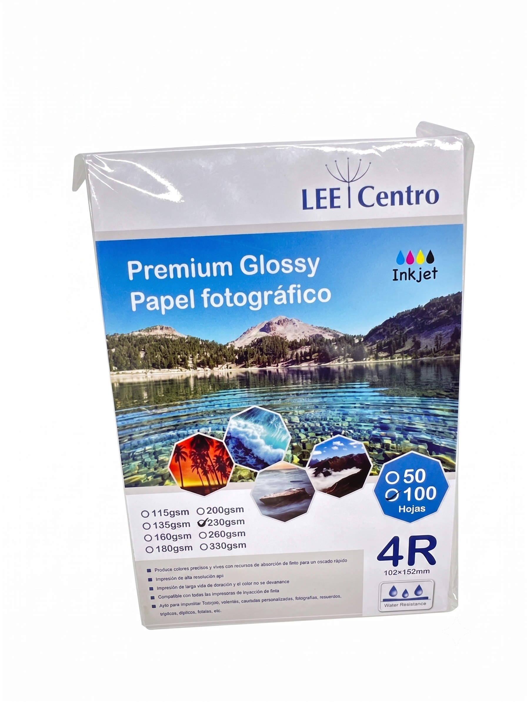 Papel Fotográfico de 230gms  4R/100H  Torontograf